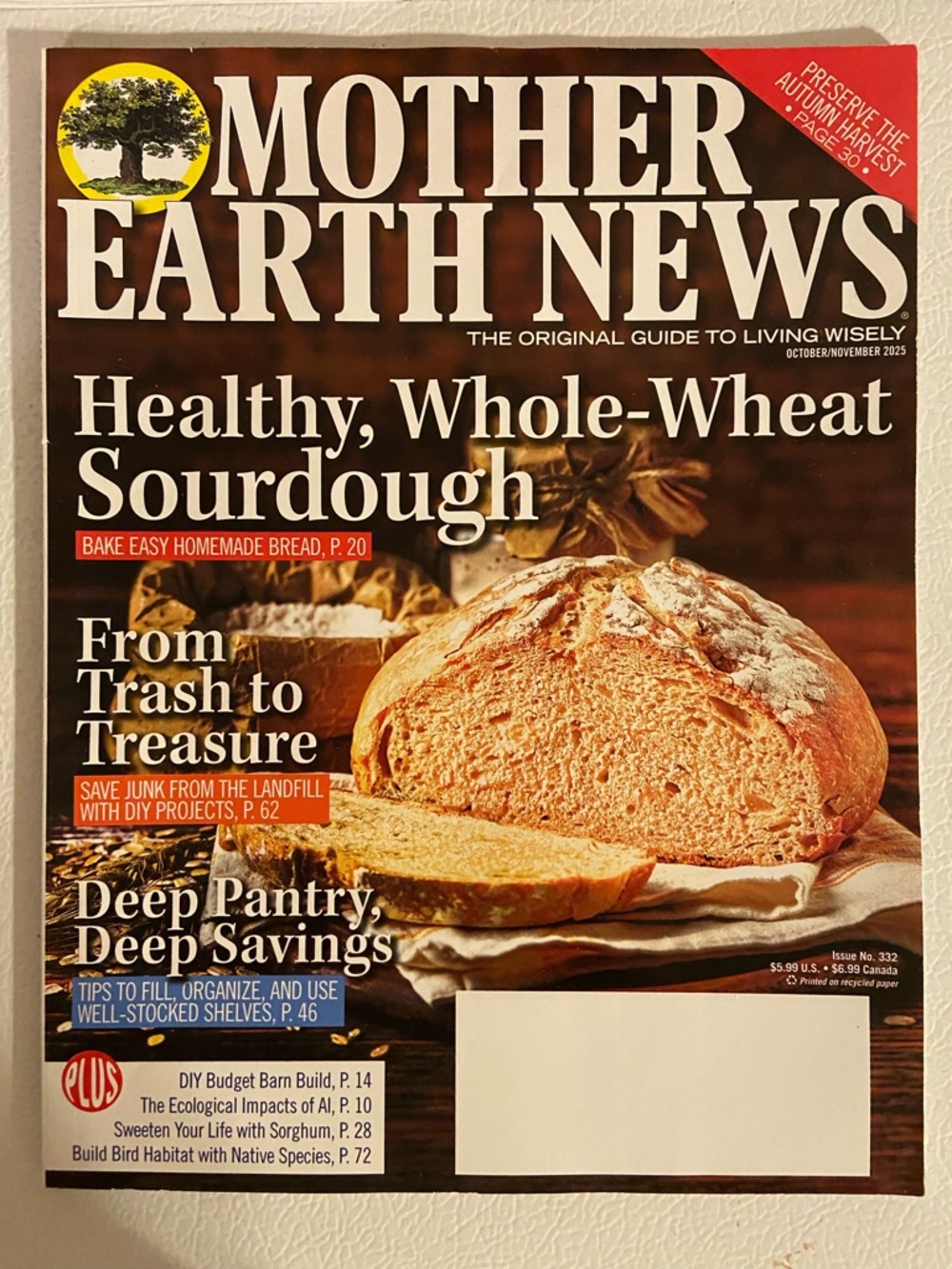 Set of Mother Earth News & Grit Magazines - Assorted Covers - Picture 5 of 7